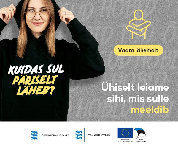 Tartumaa noored saavad tuge õppima ja tööellu naasmisel 