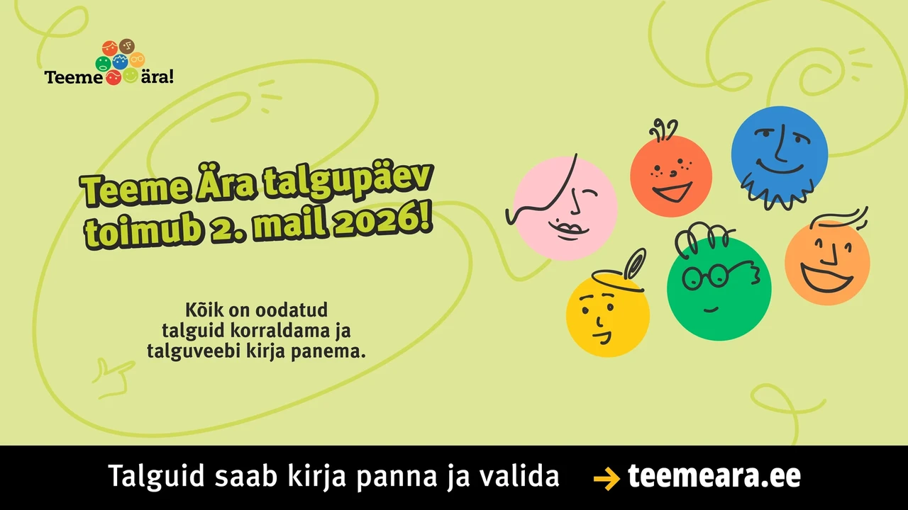 Teeme Ära talgupäev toimub sel aastal 2. mail